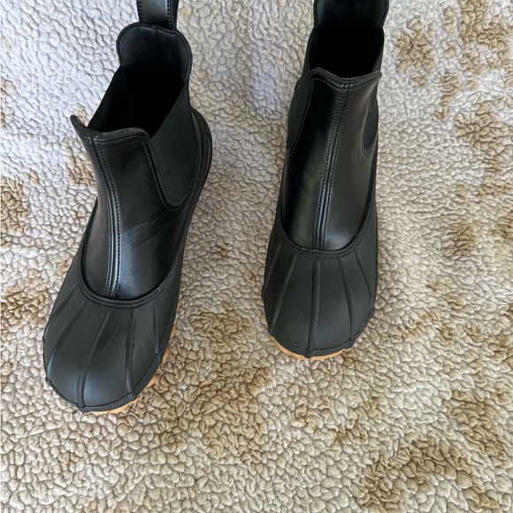 Stella McCartney Black Vegan Chelsea Rain boots - Picture 8 of 11